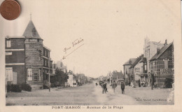 80 - Carte Postale Ancienne De FORT MAHON   Avenue De La Plage - Fort Mahon