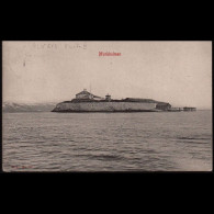 Norwegen 1907: Ansichtskarte / Marineschiffspost | Hochseeflotte, Norwegen, Küste | Munkholmen, Kiel - Other & Unclassified