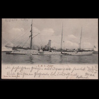 Deutschland 1905: Ansichtskarte / Marineschiffspost | Westamerikanische Station, Schiffe | Iquique, Lübben - Other & Unclassified