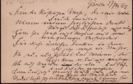 Deutschland 1899: Ganzsachen / Marineschiffspost | Marokko-Kriese | Gibraltar, Wiesbaden - Sonstige & Ohne Zuordnung