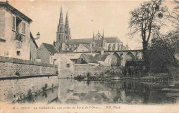 FRANCE - Sees - La Cathédrale Vue Prise Du Bord De L'Orne - ND Phot - Carte Postale Ancienne - Sees