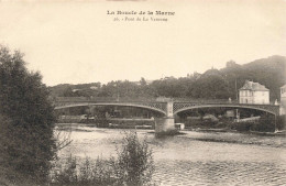 FRANCE - La Boucle De La Marne - Pont De La Varenne - Carte Postale Ancienne - Other & Unclassified