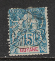 Guyane - French Guiana - Yvert 35 Oblitéré  CORRESPONDANCE  D'ARMEES - Scott#39 - Oblitérés