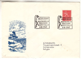 Finlande - Lettre De 1967 - Oblit Jalasjärvi - - Storia Postale