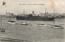 BELGIQUE - Anvers - Vue De La Rade Et Pilotage - Carte Postale Ancienne - Antwerpen