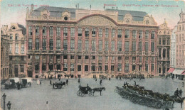 BELGIQUE - Bruxelles - Grand-place - Maisons Des Corporations - Colorisé - Carte Postale Ancienne - Squares