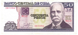 CUBA P123l 50 PESOS 2018 #BQ-22      VF No P.h. - Cuba