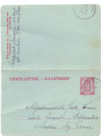 Omslagbrief Enveloppe Lettre - Ham Sur Heure à Champion Lez Namur - 1943 - Sobres-cartas