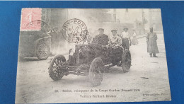 Théry , Vainqueur De La Coupe Gordon Bennett 1905 , Voiture Richard Brasier - Altri & Non Classificati