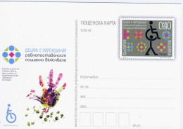 Disabled Children  - Bulgaria / Bulgarie 2012 - Postal Card - Postcards