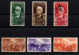 1926 - Italia Regno - Colonie - Etiopia 1/6 Effigie Re   ---- - Ethiopië