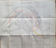 Kaart / Staatsblad 1899 - Gem. Rotterdam - Betreffende Scheepvaart - Nieuwe Maas - Koningshaven - Cartes Topographiques