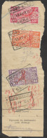 TR159+TR164+TR165 Oblit. Nord-belge Seraing Le 13 Avr 1942 (Alb Vert Lot 10) - Dokumente & Fragmente