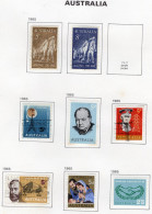 Australia 1965 - Elizabeth II   - 8 Values Used/Obl. Timbres/Stamps - Used Stamps