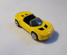 Voiture - 2001 - Opel Speedster - Maisto - Jaune - 66 Mm - Sonstige & Ohne Zuordnung