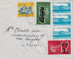 Brief  Kinshasa - Burgdorf         1966 - Lettres & Documents