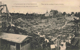 BELGIQUE - Bruxelles - L'incendie De L'exposition - Vue Sur Les Sections Belges Détruites - Carte Postale Ancienne - Weltausstellungen