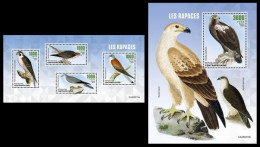 Central Africa 2023 Birds Of Prey. (213) OFFICIAL ISSUE - Aigles & Rapaces Diurnes