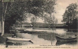 FRANCE - De La Varenne à Champigny - Le Pont Du Chemin De Fer - Carte Postale Ancienne - Champigny Sur Marne