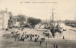 FRANCE - Lorient - Le Bassin De Commerce Et Le Cours Des Quais - Animé - Carte Postale Ancienne - Lorient