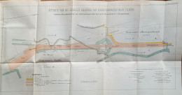 Kaart / Staatsblad 1910 - Gem. 's-Hertogenbosch - Tilburg - Grave - Hintham - Hedel - Best - Betr. Rijkswegen - Cartes Topographiques