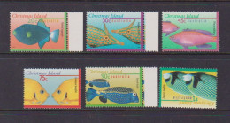 CHRISTMAS  ISLAND    1995    Marine  Life    Part  Set  Of  6    MNH - Christmas Island