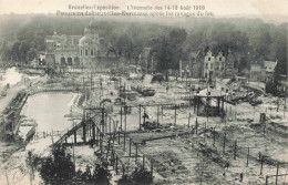 BELGIQUE - Bruxelles - L'incendie Des 14 15 Août 1910 - Panorama De Bruxelles Kermesse - Carte Postale Ancienne - Places, Squares