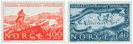 102129 MNH NORUEGA 1973 200 ANIVERSARIO DEL SERVICIO GEOGRAFICO EN NORUEGA - Neufs