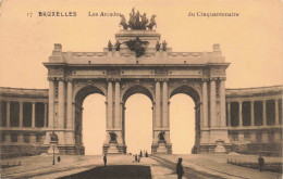 BELGIQUE - Bruxelles - L'Arcade Du Cinquantenaire - Carte Postale Ancienne - Monumenten, Gebouwen