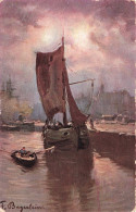 TRANSPORT - Bateaux - Voiliers - Tableau -  Carte Postale Ancienne - Sailing Vessels