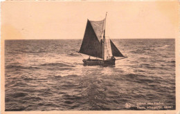 TRANSPORT - Bateaux - Voiliers - Départ Vers L'infini -  Carte Postale Ancienne - Segelboote