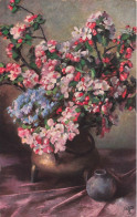 FLEURS - Vase De Fleurs  - Colorisé - Carte Postale Ancienne - Blumen