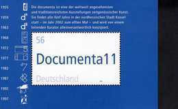 Bund Block 58 Documenta (5 Stück) ** Postfrisch, MNH, Neuf - 2001-2010