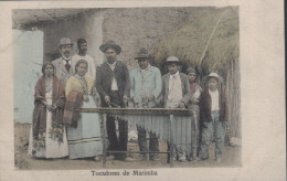 Tocadores De Marimba. Editor P.Maier San Pedro Sula.Pluscuamperfecta.Muy Rara - Honduras