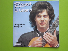 RICAO - EL GITANO - ANGELITOS NEGROS - Disque Vinyle 45 T - Otros - Canción Española