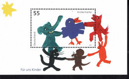 Bund Block 64 Für Uns Kinder 5 X ** Postfrisch, MNH, Neuf - 2001-2010