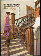 BELGIQUE Architecture, Henry Van De Velde - Art Nouveau Yvert BF 101** MNH - Athletics