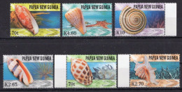 Papua New Guinea - Shells - Stamps - Timbres MNH** RR3 - Fossili