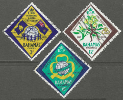 Bahamas. 1970 Girl Guides Diamond Jubilee. Used Complete Set. SG 342-344 - 1963-1973 Ministerial Government