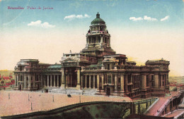 BELGIQUE - Bruxelles - Palais De Justice - Animé - Carte Postale Ancienne - Monuments, édifices