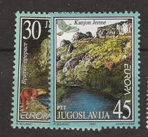 2001 MNH Jugoslavija Postfris** - 2001