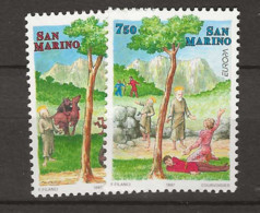 1997 MNH San Marino Mi 1712-14 Postfris** - 1997