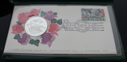 COOK - Enveloppe 1er Jour + 5 Dollars 1978 (250ème Anniversaire De James Cook) - Cookinseln