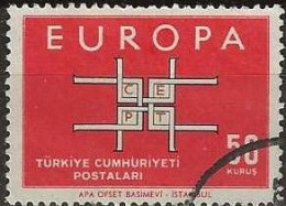 TURKEY 1963 Europa - 50k - Co-operation FU - Gebruikt