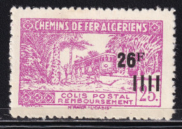 France-Algérie Colis Postal  YT 181  Maury 188a Surcharge "Contrôle Des Recettes" Absente + Surcharge "26F" Décalée. Neu - Paketmarken