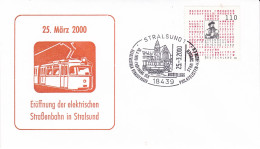 Germany Deutschland  2000 Eröffnung Der Elektrischen Strassenbahn In Stralsund 25-03-2000 - Tranvie