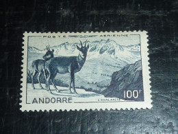 ANDORRE TIMBRE POSTE AERIENNE 1950 N°1 - NEUFS AVEC CHARNIERES (20/09) - Luftpost