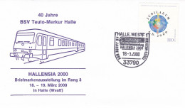 Germany Deutschland  2000 40 Jahre BSV Teuto-Merkur Halle 18-03-2000 - Tramways