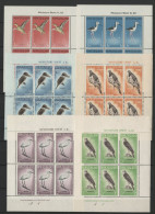 NEW ZEALAND BLOCS N° 5 + 6 + 7 + 8 + 9 + 10 Cote 175 € Neufs ** (MNH) OISEAUX BIRDS - Blocks & Kleinbögen