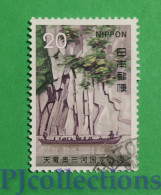 S514 - GIAPPONE - JAPAN 1973 TENRYU VALLEY 20y USATO - USED - Usati